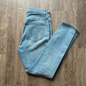 J. CREW 9" TOOTHPICK JEANS